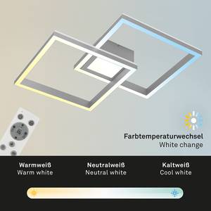 LED-plafondlamp Frame Back VIII nylon / ijzer - 2 lichtbronnen