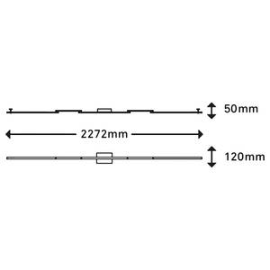 Plafonnier Staff S Nylon / Fer - 3 ampoules