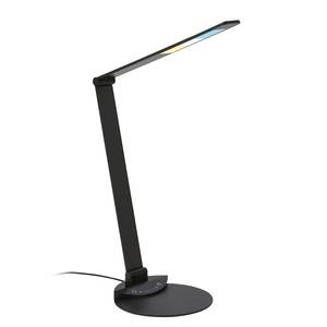 LED-tafellamp Haiti nylon / ijzer - 1 lichtbron - Zwart