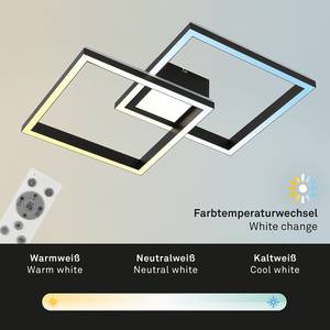 LED-Deckenleuchte Frame Back VII Nylon / Eisen - 2-flammig