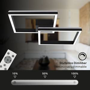 LED-plafondlamp Frame Back III nylon / ijzer - 2 lichtbronnen