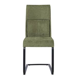 Chaises cantilever Caluso - Lot de 2 Vert olive