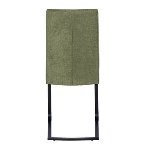 Chaises cantilever Caluso - Lot de 2 Vert olive