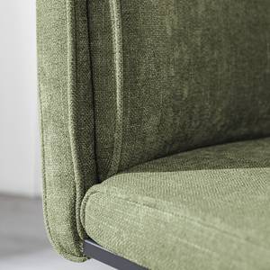 Chaises cantilever Caluso - Lot de 2 Vert olive