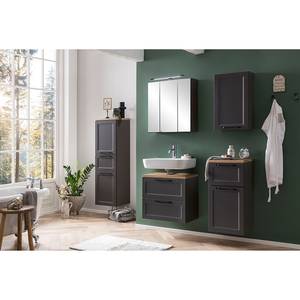 Meuble sous lavabo Vellau Gris mat