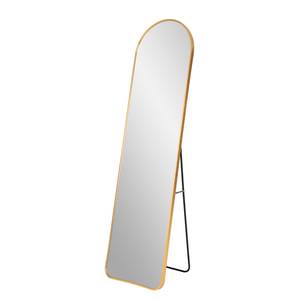 Miroir sur pied Kusmark Aluminium / Miroir en verre - Laiton