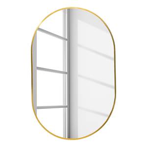 Specchio Kusmark II Alluminio / Specchio - Nero
