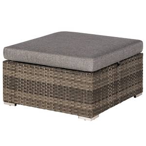 Loungeset Bahrani 4-teilig A Polypropylen / Polyester - Braun / Grau