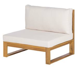 Loungeset Mavre I (3 delig) massief acaciahout/polyester - grijs
