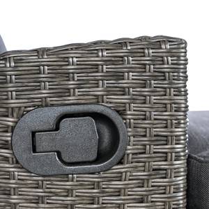 Gartenliege Oreana (2er-Set) Polyester / Polyethylen