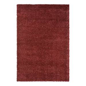 Tapis épais My Shaggy Polypropylène / Jute - Rouge Bordeaux - 200 x 290 cm