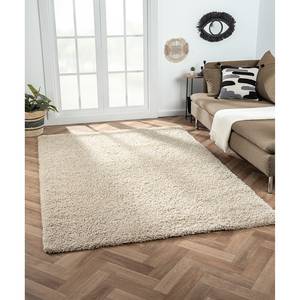 Hoogpolig vloerkleed My Shaggy polypropeen/jute - Beige - 160 x 230 cm