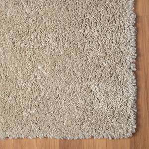 Hochflorteppich My Shaggy Polypropylen / Jute - Beige - 80 x 200 cm