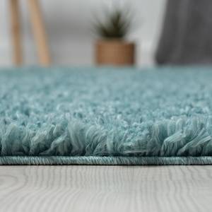 Hochflorteppich My Shaggy Polypropylen / Jute - Hellblau - 160 x 230 cm