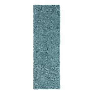 Hochflorteppich My Shaggy Polypropylen / Jute - Hellblau - 80 x 250 cm