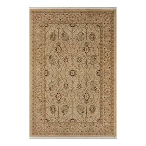 Tapis Maryam II Polypropylène / Coton - Crème / Marron clair - 160 x 230 cm