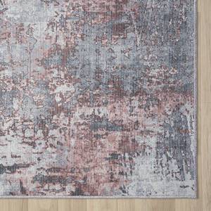 Tapis Avery Polyester / Coton - Terre cuite - 160 x 230 cm