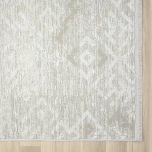 Kurzflorteppich My Type II Polyester / Baumwolle - Creme - 80 x 150 cm