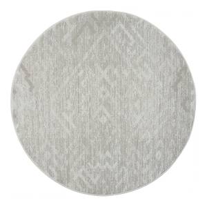 Tapis My Type II Polyester / Coton - Crème - 120 x 120 cm