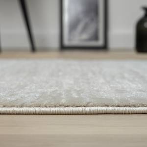 Kurzflorteppich My Heaven Polyester / Baumwolle - Creme - 120 x 120 cm