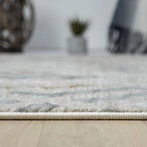 Tapis My Type Polyester / Coton - Crème / Gris - 200 x 290 cm