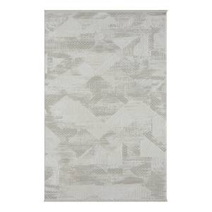 Kurzflorteppich My Life Polyester / Baumwolle - Beige - 160 x 230 cm