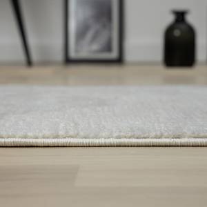 Kurzflorteppich My Life Polyester / Baumwolle - Beige - 80 x 150 cm