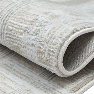 Kurzflorteppich My Favorite Polyester / Baumwolle - Beige - 80 x 150 cm