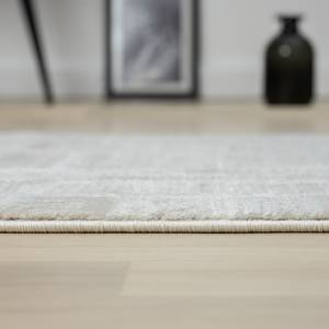 Laagpolig vloerkleed My Favorite polyester/katoen - beige - 80 x 150 cm