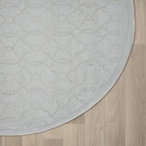Tappeto a pelo corto My Floor Poliestere / Cotone - Beige - 120 x 120 cm