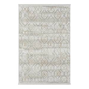 Laagpolig vloerkleed My Floor polyester/katoen - beige - 160 x 230 cm