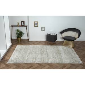 Kurzflorteppich My Floor Polyester / Baumwolle - Beige - 160 x 230 cm