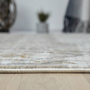 Laagpolig vloerkleed My Floor polyester/katoen - beige - 160 x 230 cm