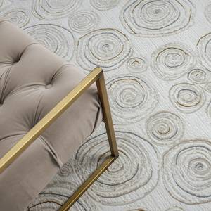 Laagpolig vloerkleed My Style polyester/katoen - beige - 200 x 290 cm