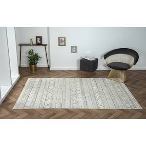 Laagpolig vloerkleed My Nomady polyester/katoen - beige - 160 x 230 cm