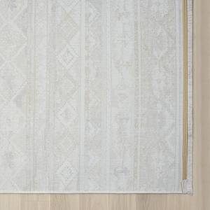 Laagpolig vloerkleed My Nomady polyester/katoen - beige - 160 x 230 cm