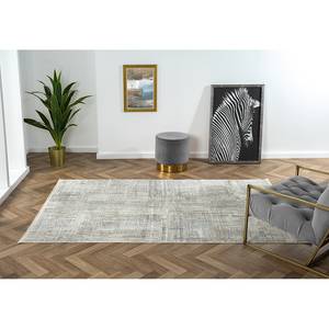 Kurzflorteppich My Taste Polyester / Baumwolle - Beige / Grau - 160 x 230 cm