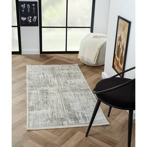 Tapis My Taste Polyester / Coton - Beige / Gris - 80 x 150 cm