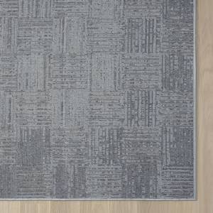 Laagpolig vloerkleed My Mood polyester/katoen - beige/grijs - 160 x 230 cm