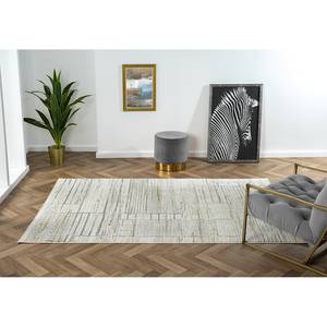 Kurzflorteppich My Love Polyester / Baumwolle - Beige - 160 x 230 cm