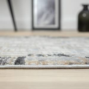 Tapis My Mood Polyester / Coton - Beige / Gris - 120 x 120 cm