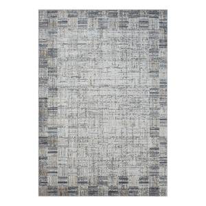 Laagpolig vloerkleed My Mood polyester/katoen - beige/grijs - 200 x 290 cm