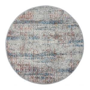 Tapis My Look Polyester / Coton - Multicolore - 120 x 120 cm