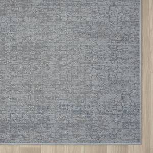 Kurzflorteppich My Look II Polyester / Baumwolle - Blau / Beige - 80 x 150 cm