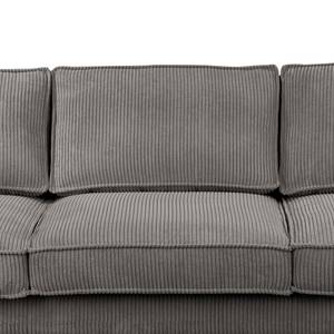 Bigsofa FORT DODGE Cordstoff Poppy: Grau