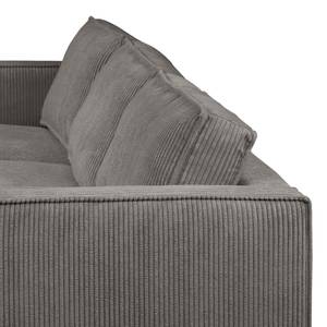 Bigsofa FORT DODGE Cordstoff Poppy: Grau