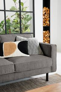 Bigsofa FORT DODGE Cordstoff Poppy: Grau