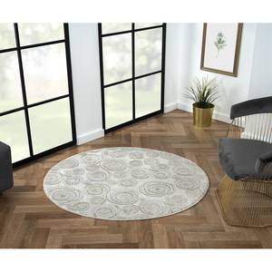 Kurzflorteppich My Style Polyester / Baumwolle - Beige - 120 x 120 cm