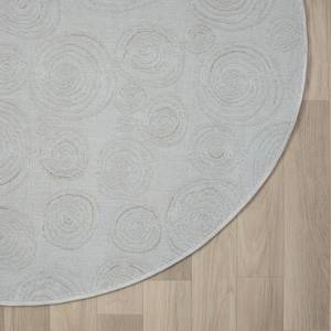 Kurzflorteppich My Style Polyester / Baumwolle - Beige - 120 x 120 cm