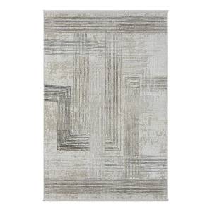 Kurzflorteppich My Way Polyester / Baumwolle - Beige - 160 x 230 cm